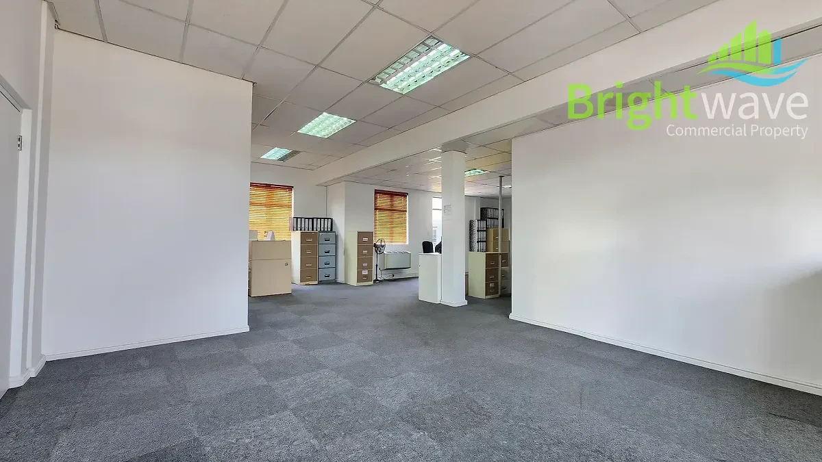 Open plan office area at Millennium Business Park