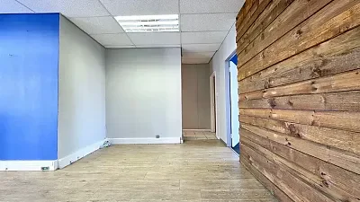 Open plan office area at Millennium Business Park