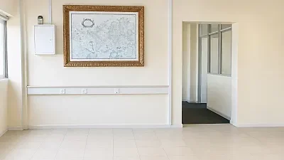 Open plan office area at Millennium Business Park