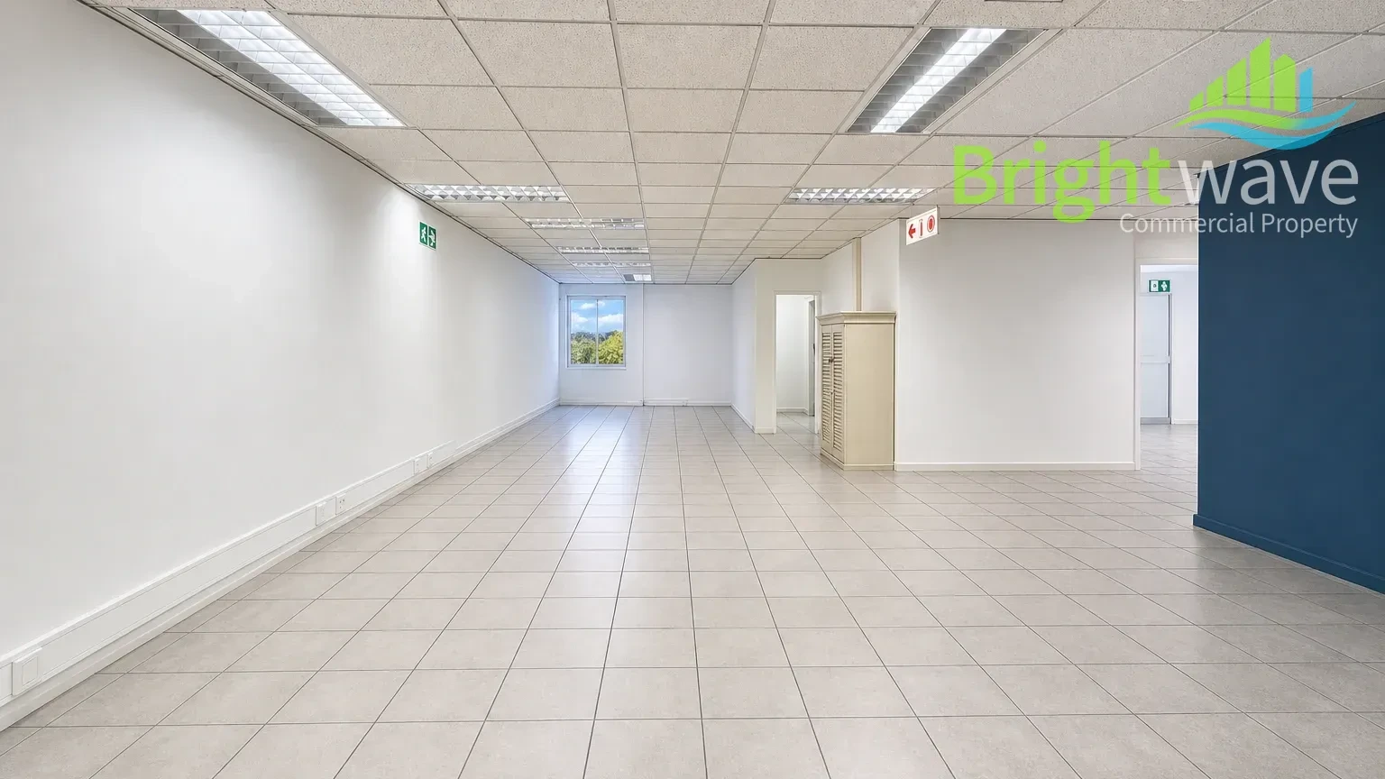 Open plan office area at Lonsdale Building, Pinelands