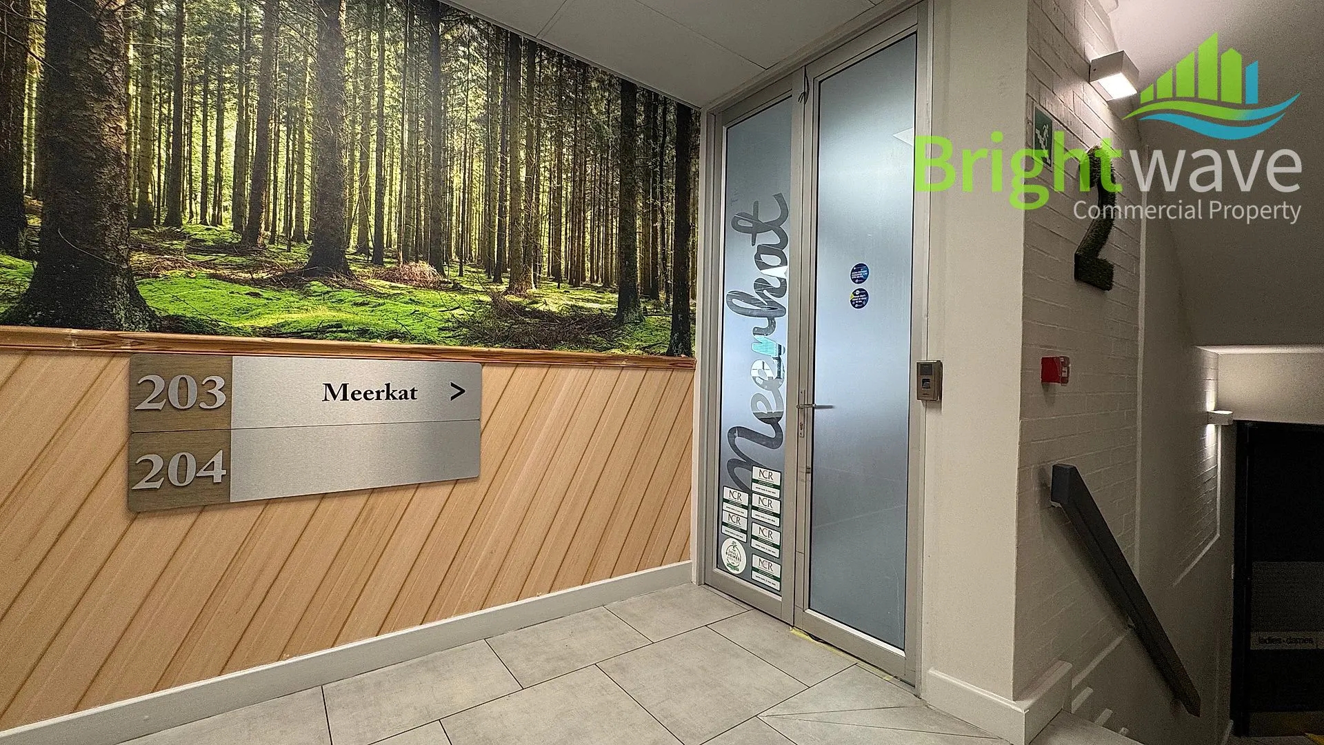 Open plan office area at Pine Park, Pine Park Office Park, Pinelands