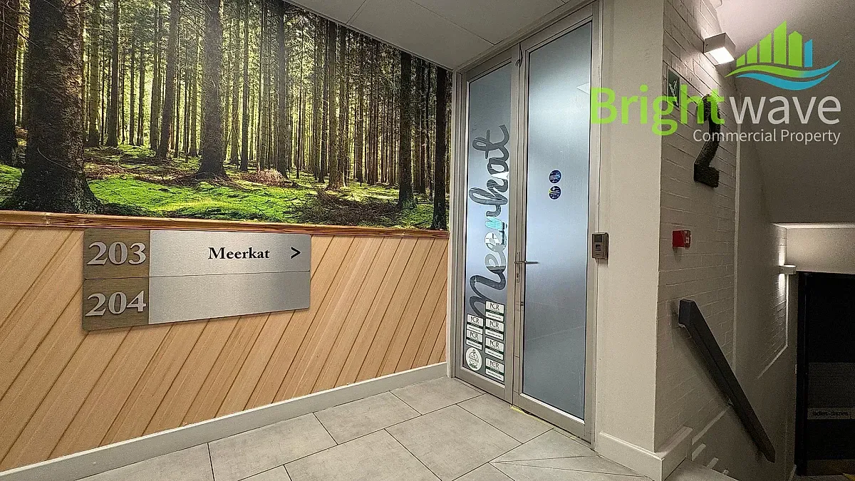Open plan office area at Pine Park, Pine Park Office Park, Pinelands