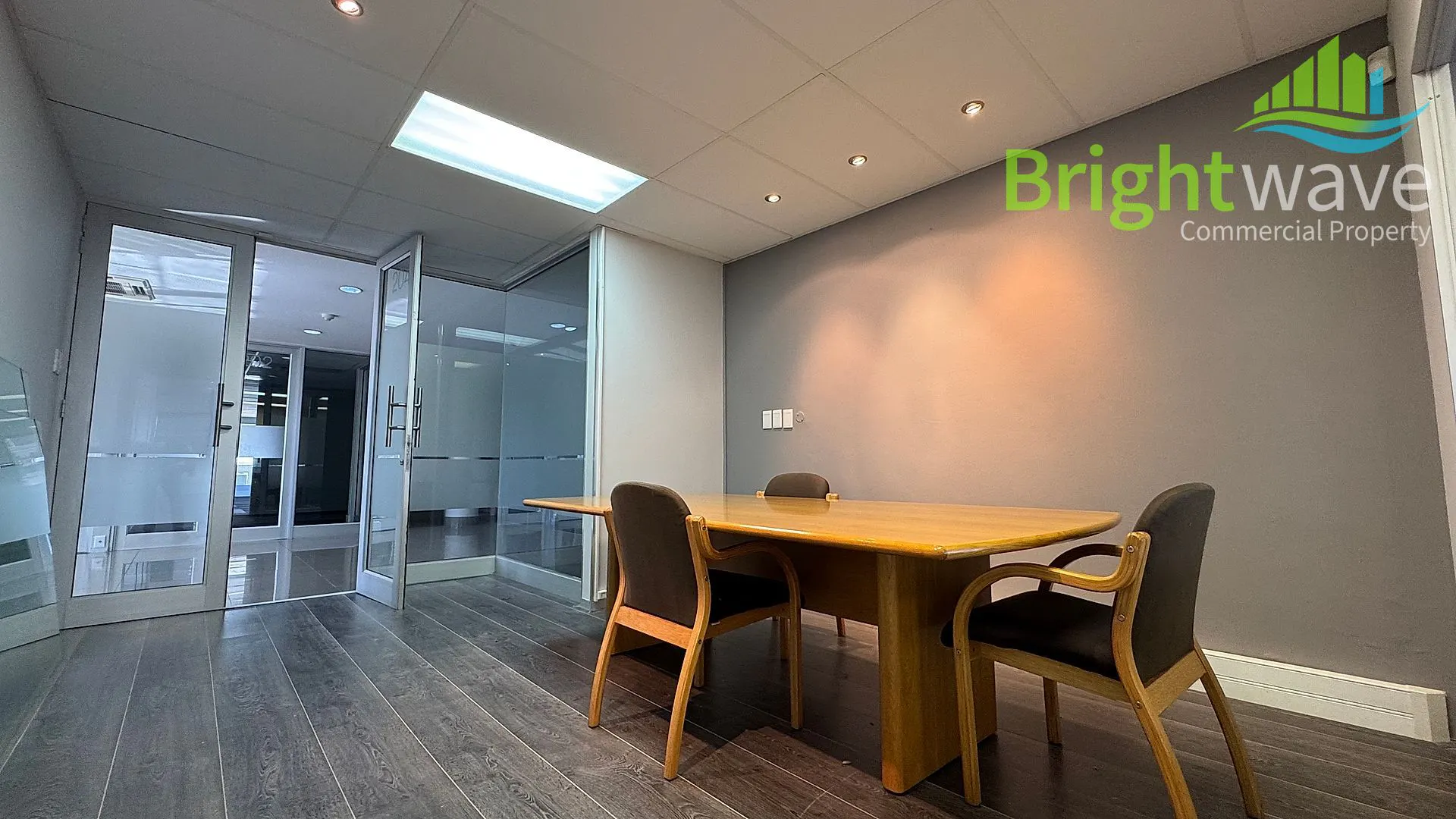 Open plan office area at Howard Terraces