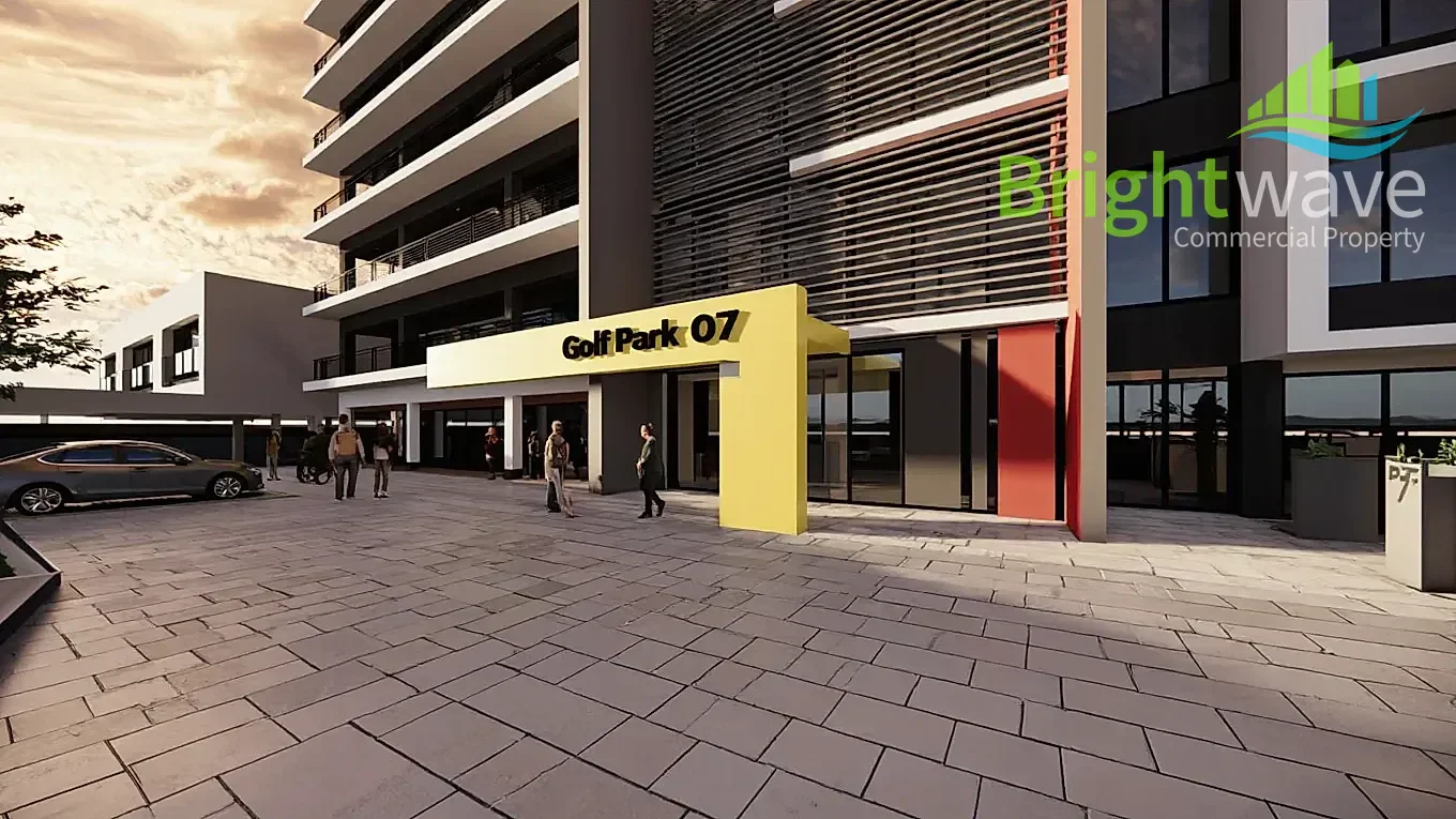 Open plan office area at Golf Park