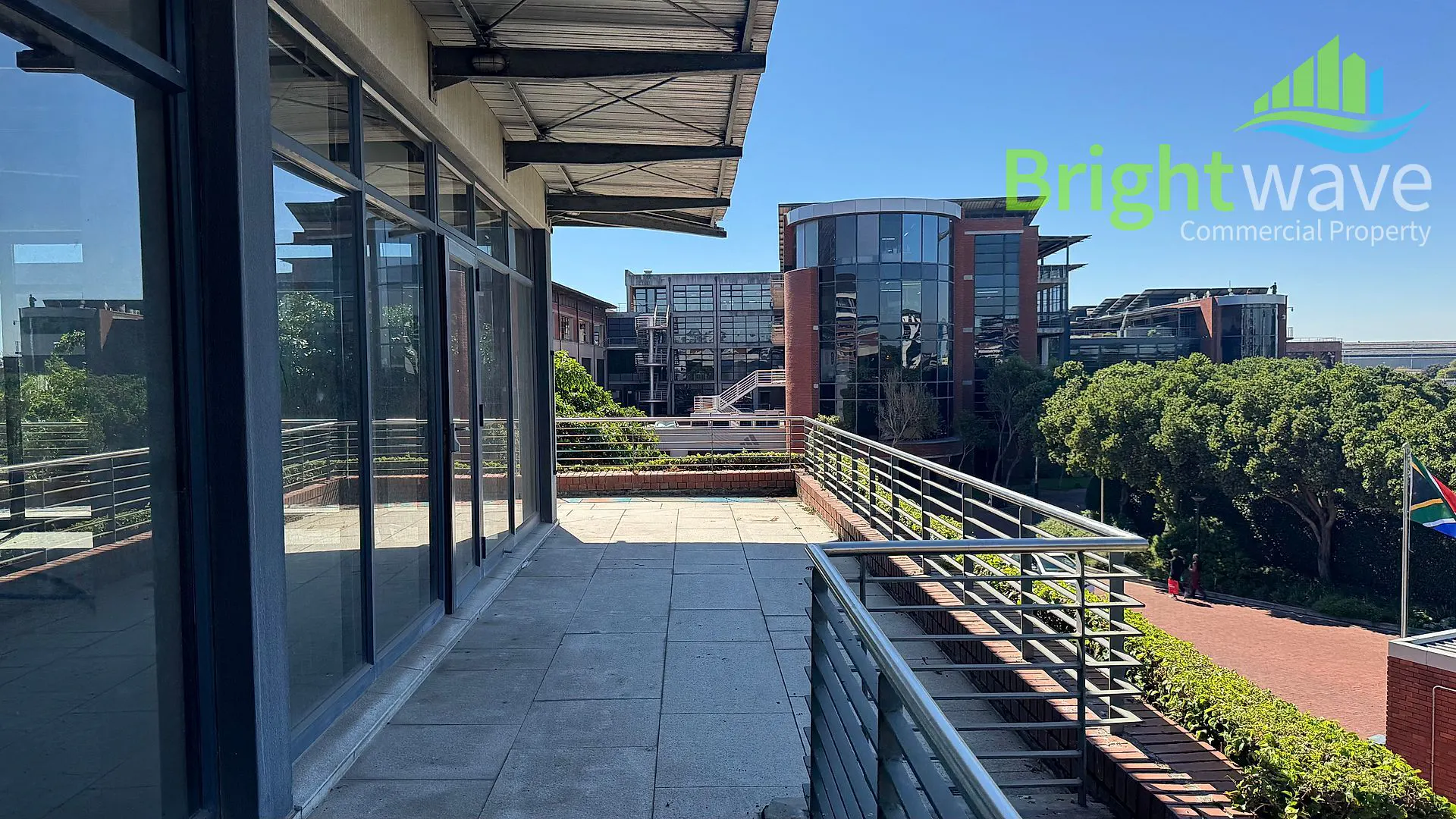 Open plan office area at Black River Park Precinct
