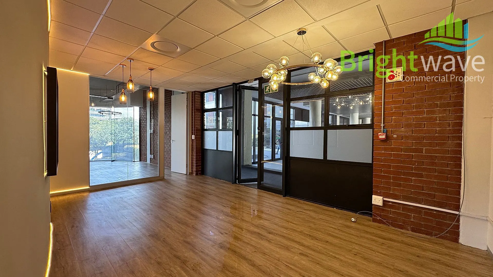 Open plan office area at Black River Park Precinct