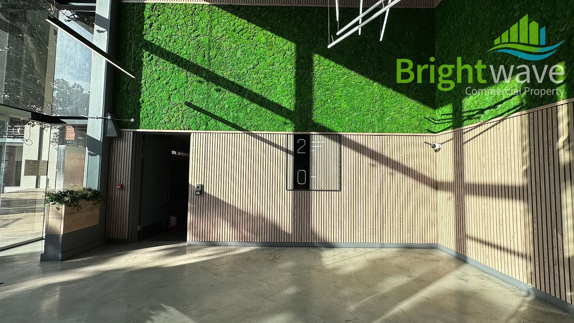 Open plan office area at Black River Park Precinct