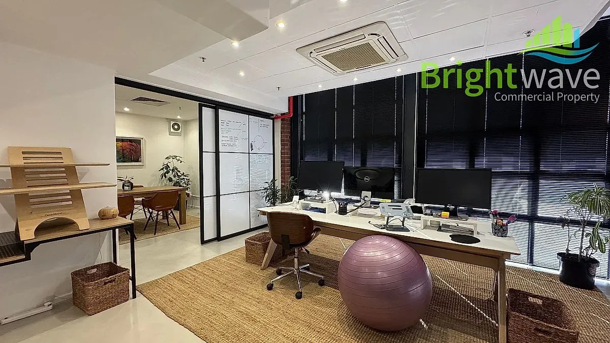 Open plan office area at Black River Park Precinct