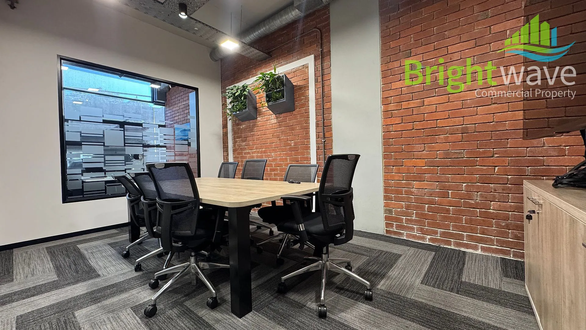 Open plan office area at Black River Park Precinct