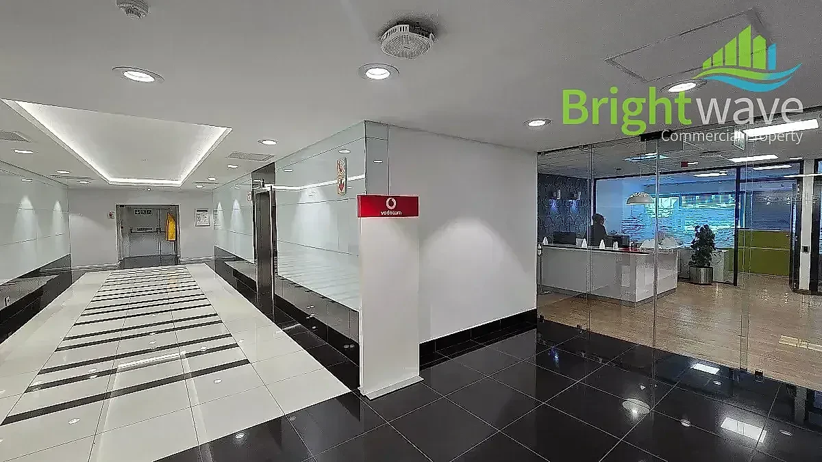Open plan office area at The Towers