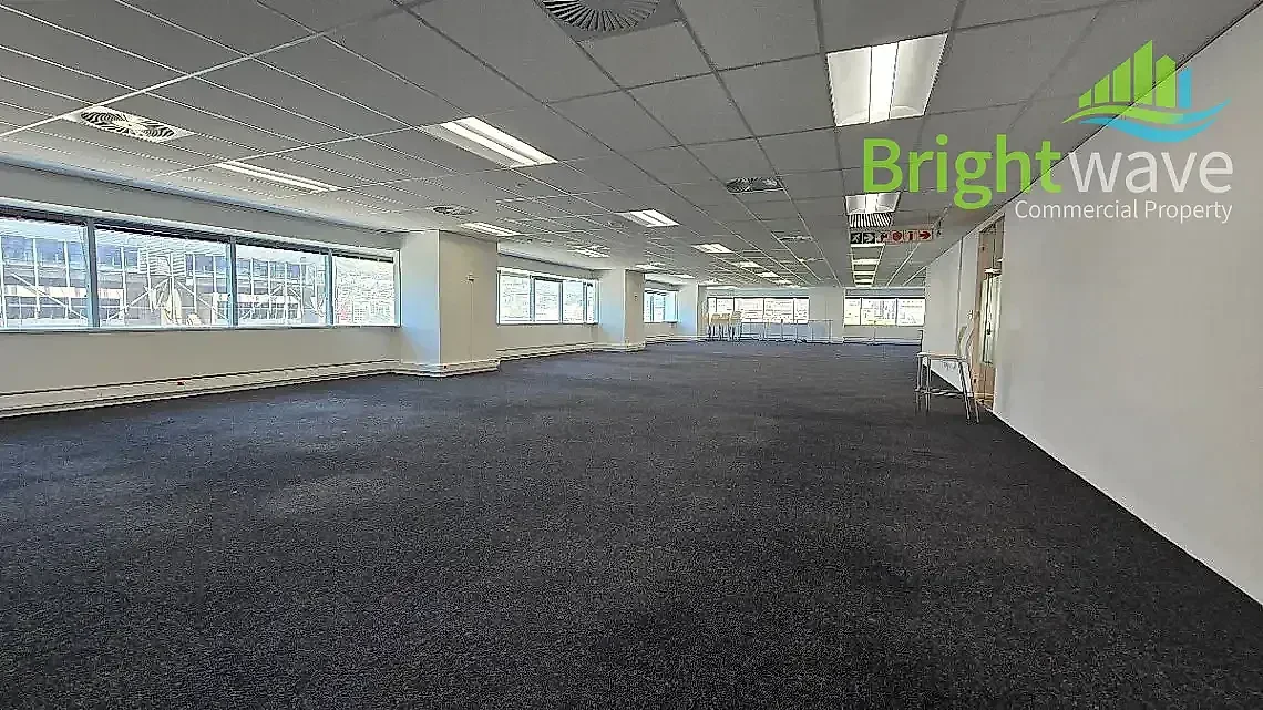 Open plan office area at The Towers