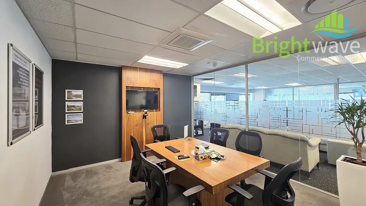 Open plan office area at The Towers
