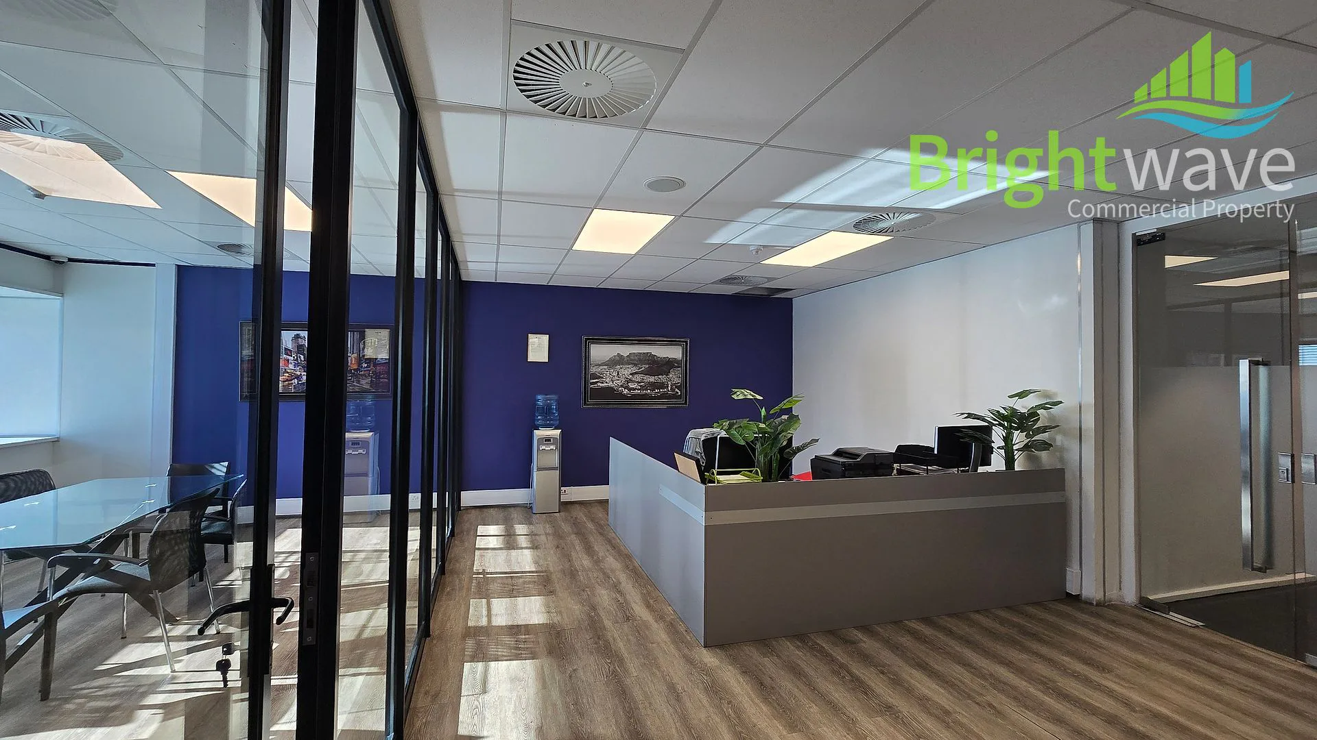 Office layout at The Towers, Foreshore