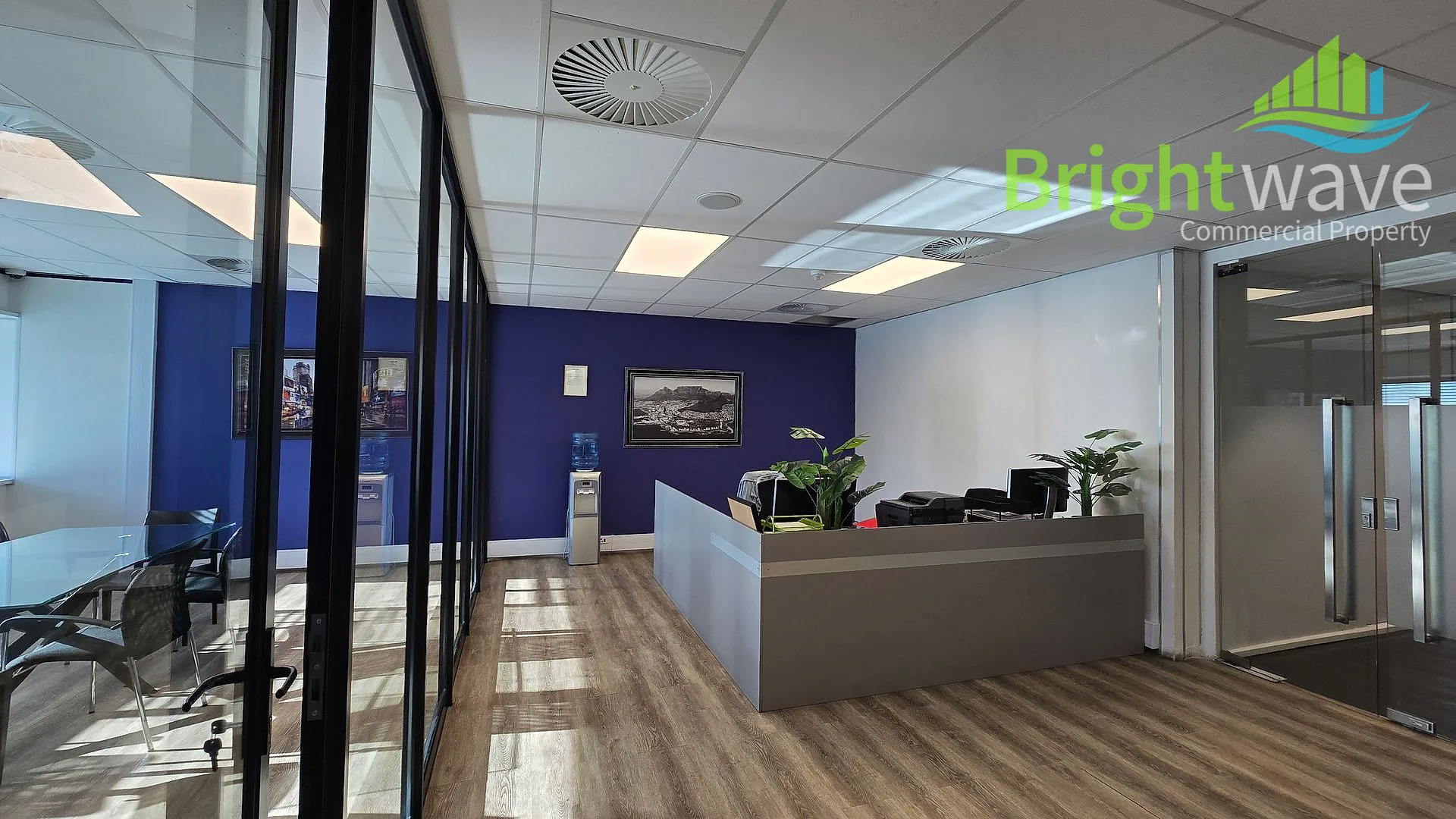 Office layout at The Towers, Foreshore