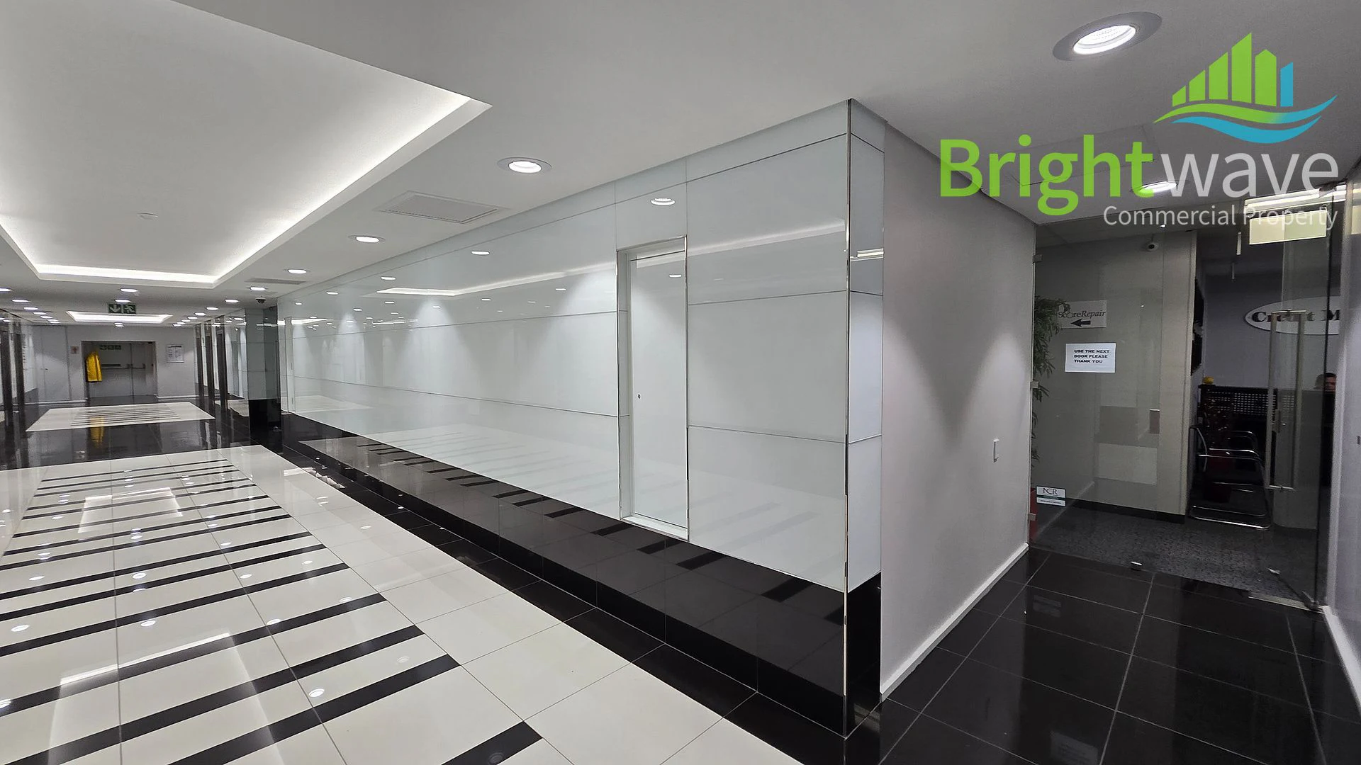Open plan office area at The Towers
