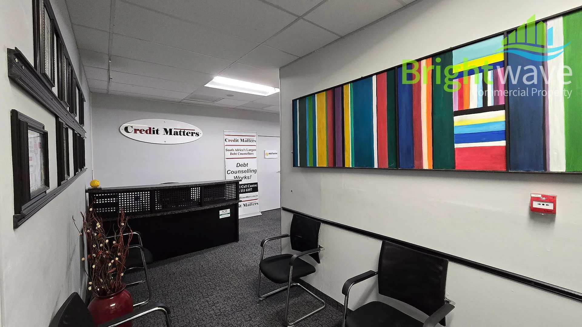 Office layout at The Towers, Foreshore