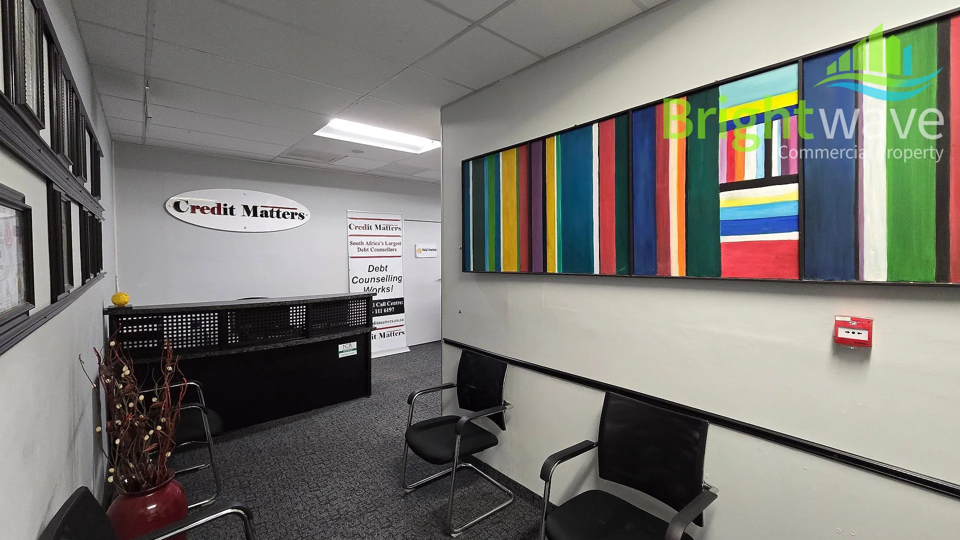 Office layout at The Towers, Foreshore