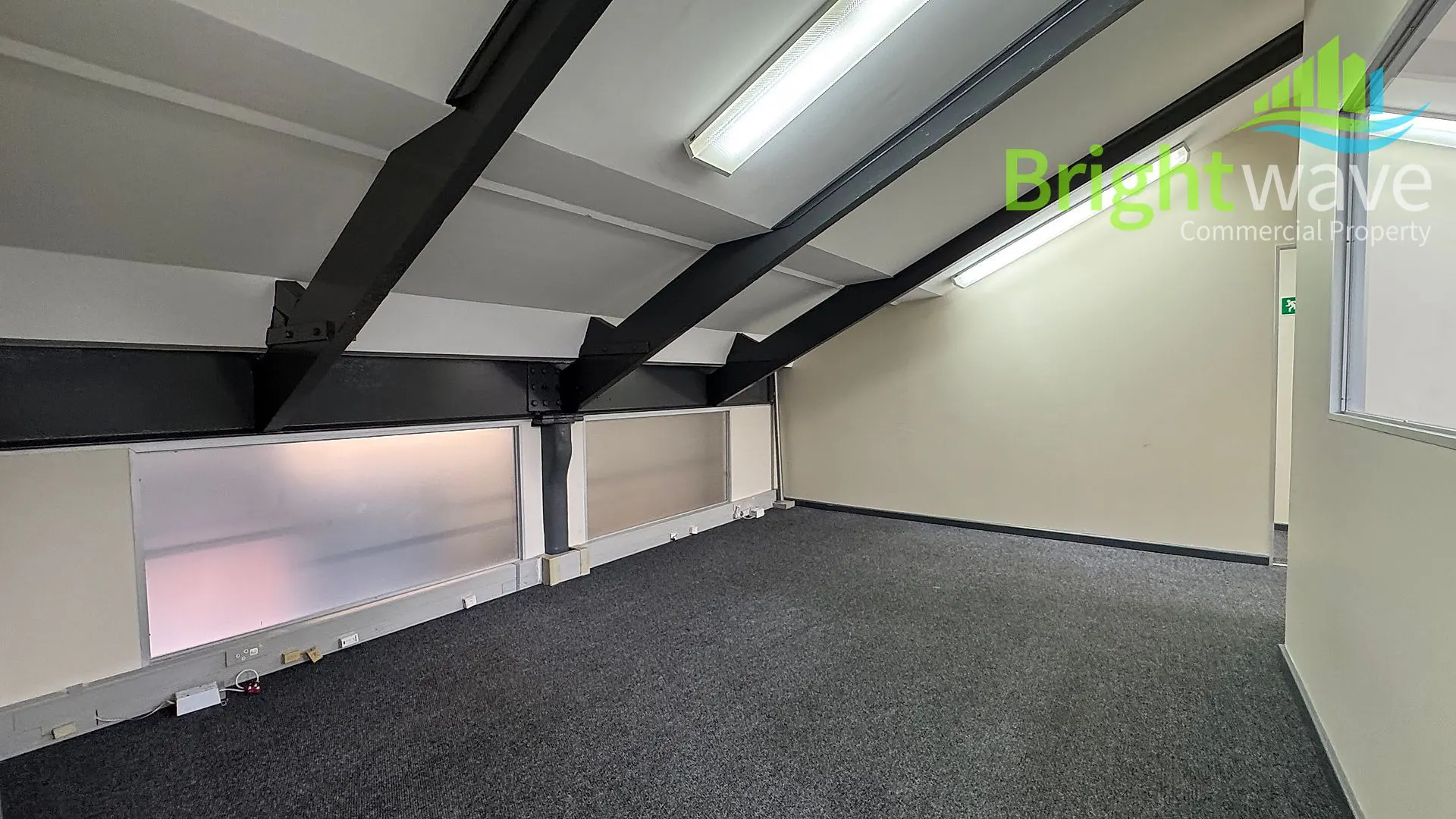 Open plan office area at Waverley Business Park