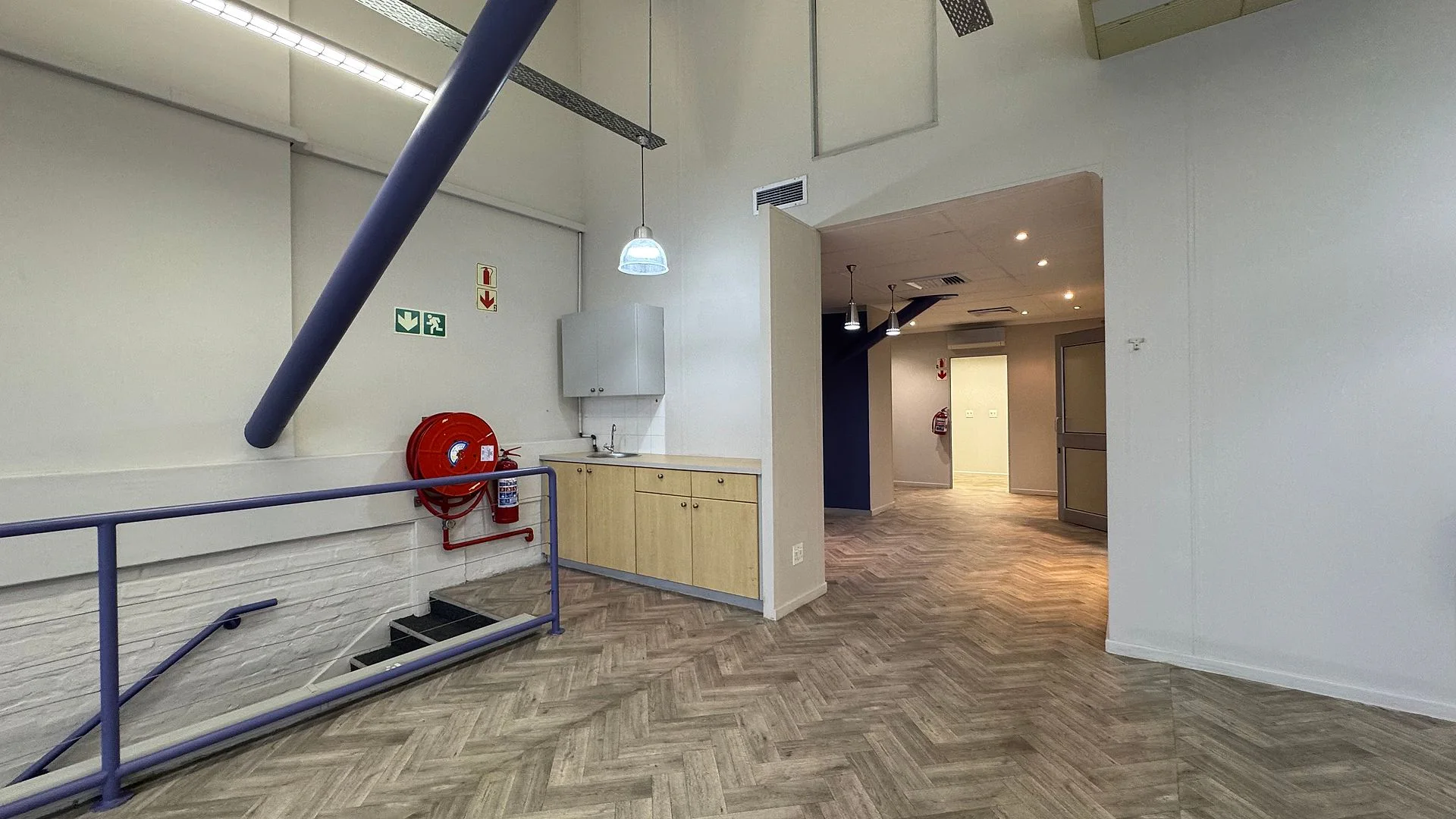 Open plan office area at Waverley Business Park
