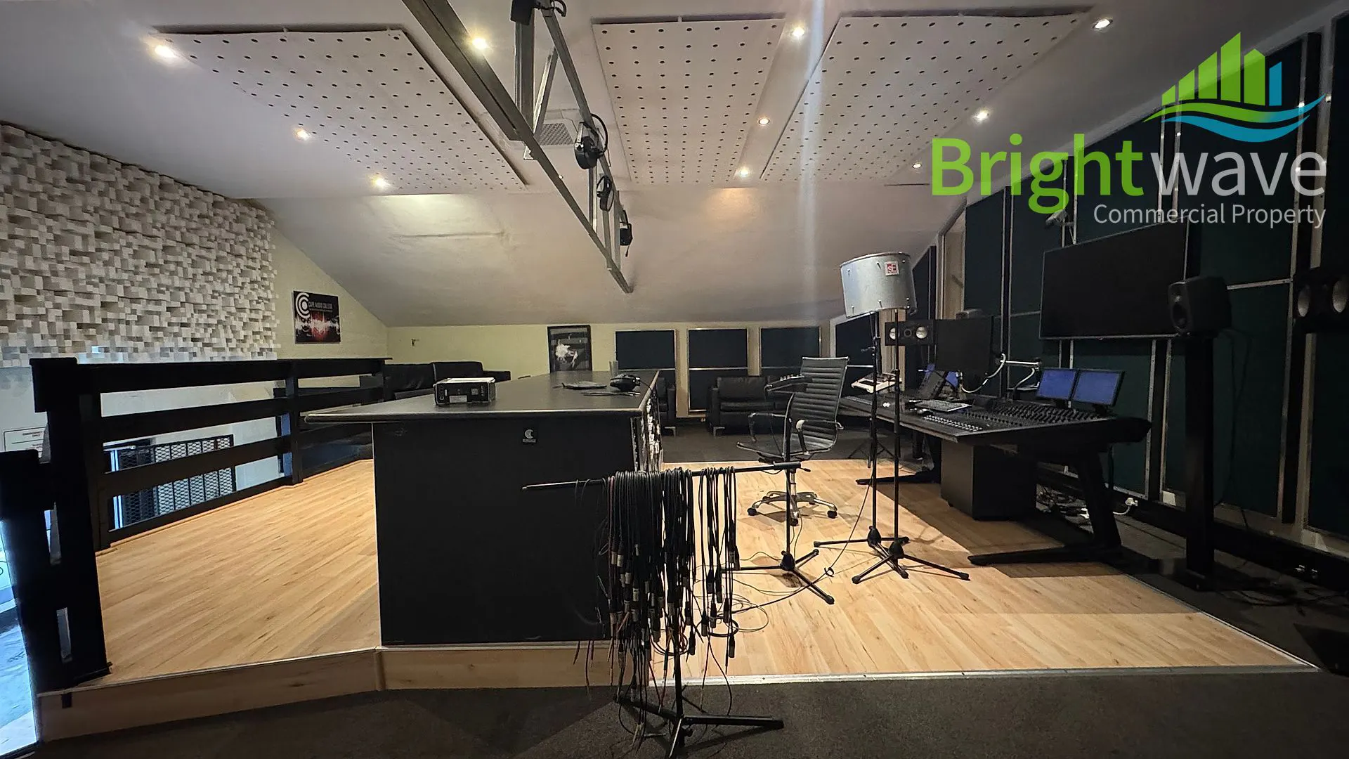 Open plan office area at Waverley Business Park