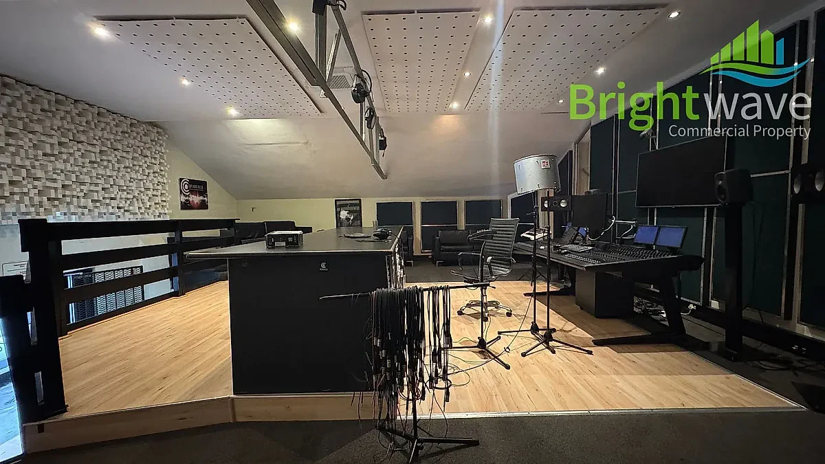 Open plan office area at Waverley Business Park