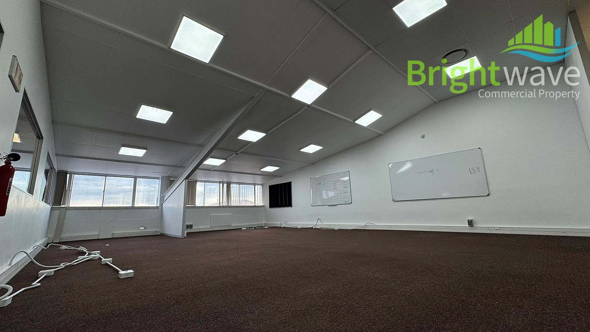 Open plan office area at Waverley Business Park