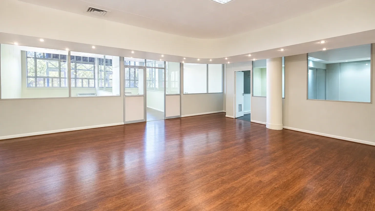 Open plan office area at Waverley Business Park