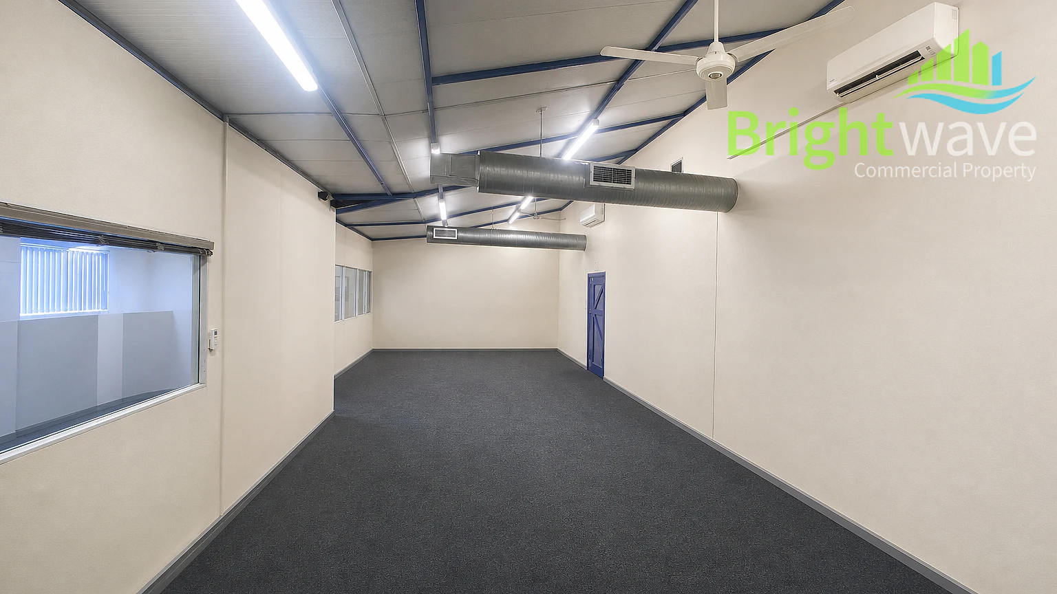 Open plan office area at Waverley Business Park
