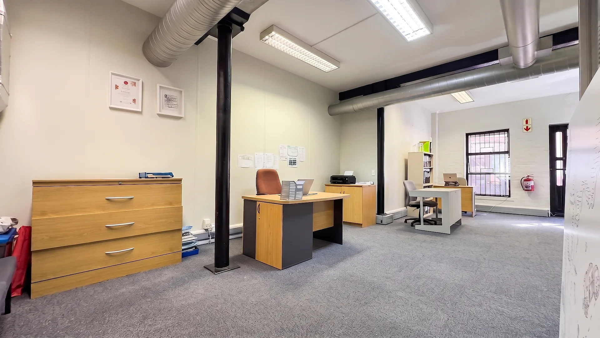 Open plan office area at Waverley Business Park