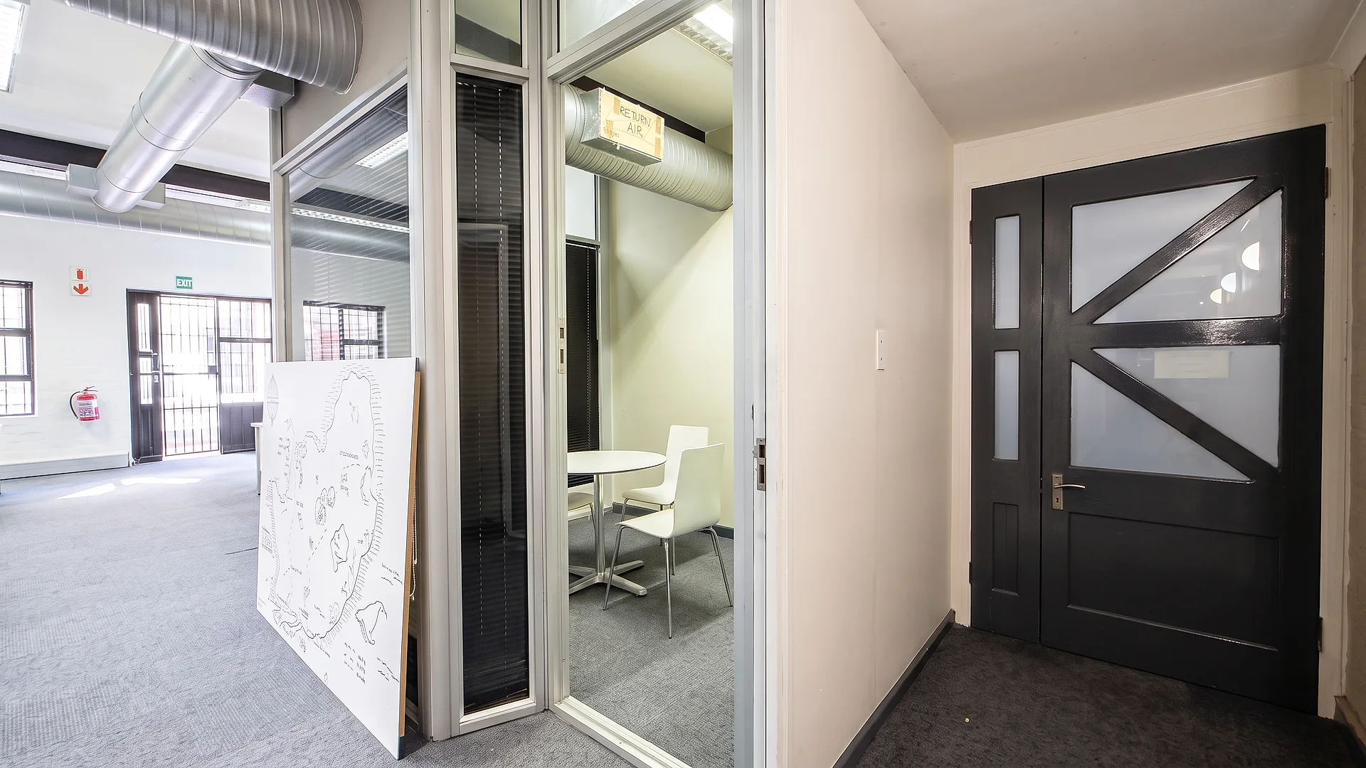 Office layout at Waverley Business Park, Observatory