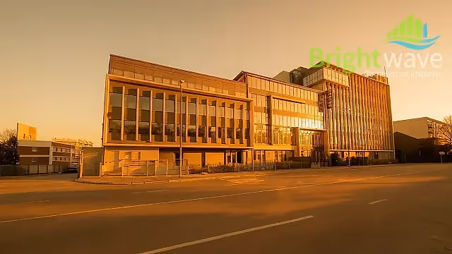 Tramway House in Woodstock, exterior view.