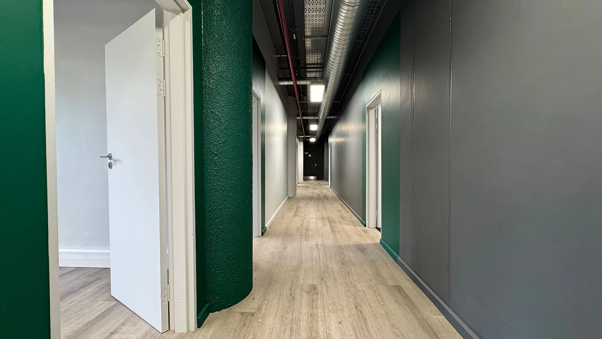 Office layout at Tramway House (Dentsu Building) | 183 Sir Lowry Road, Woodstock