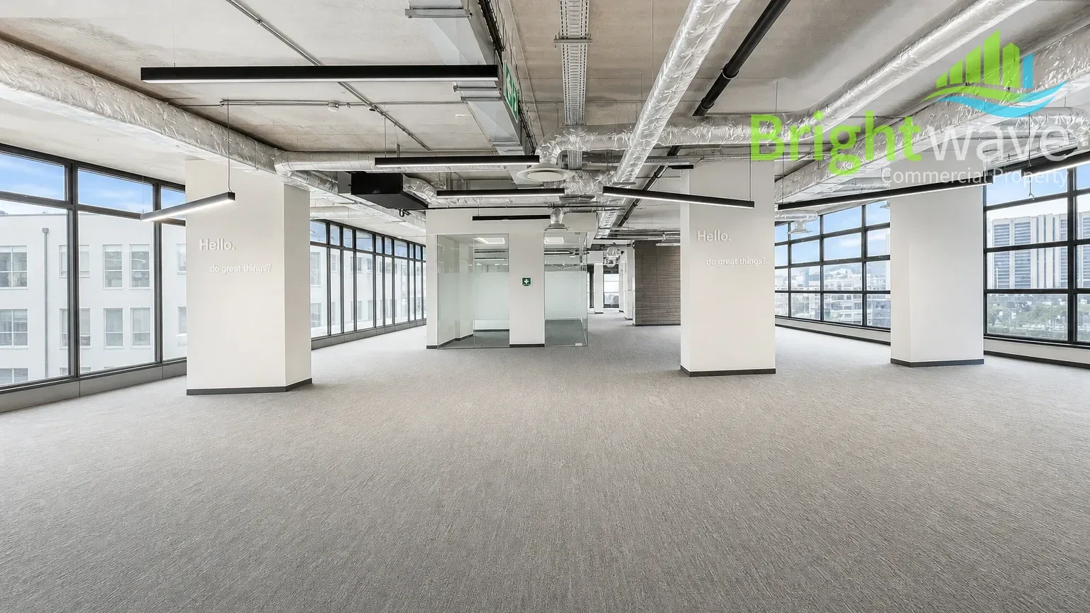Office layout at The District, Woodstock