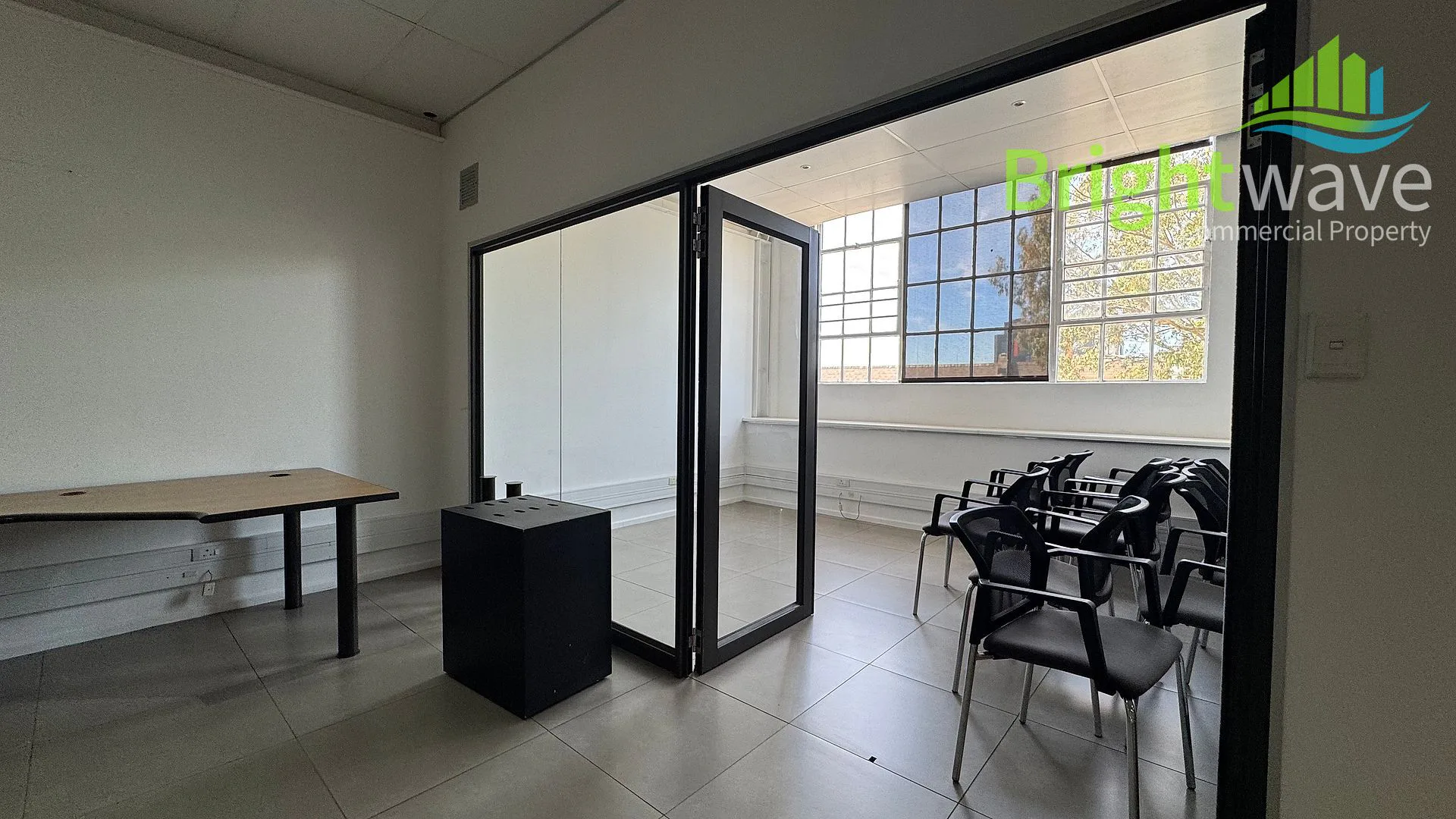 Open plan office area at Woodstock Exchange, Cape Town
