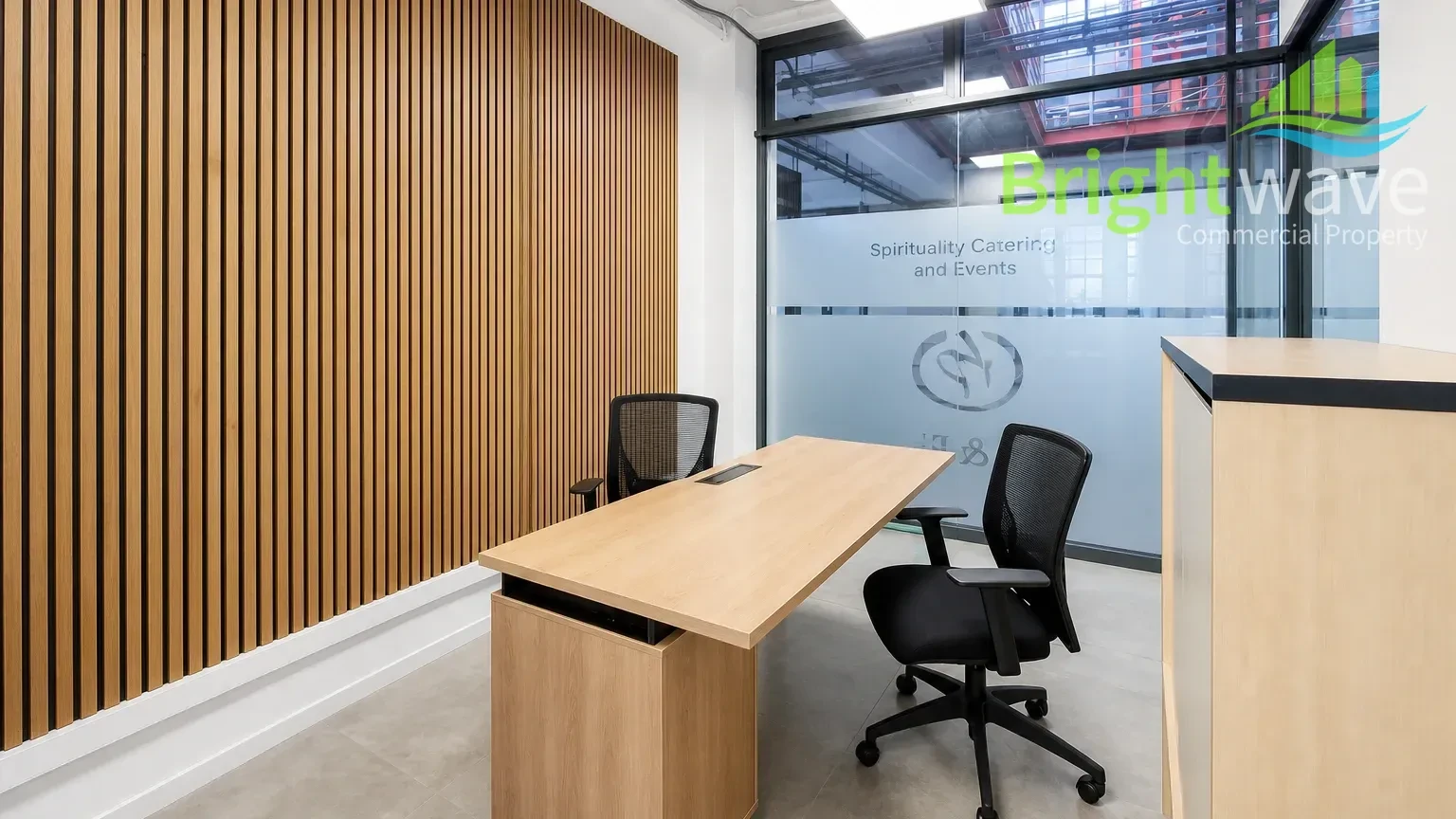 Open plan office area at Woodstock Exchange, Cape Town