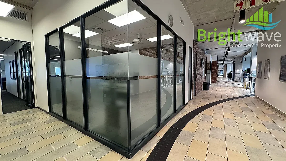Open plan office area at The Boulevard Office Park