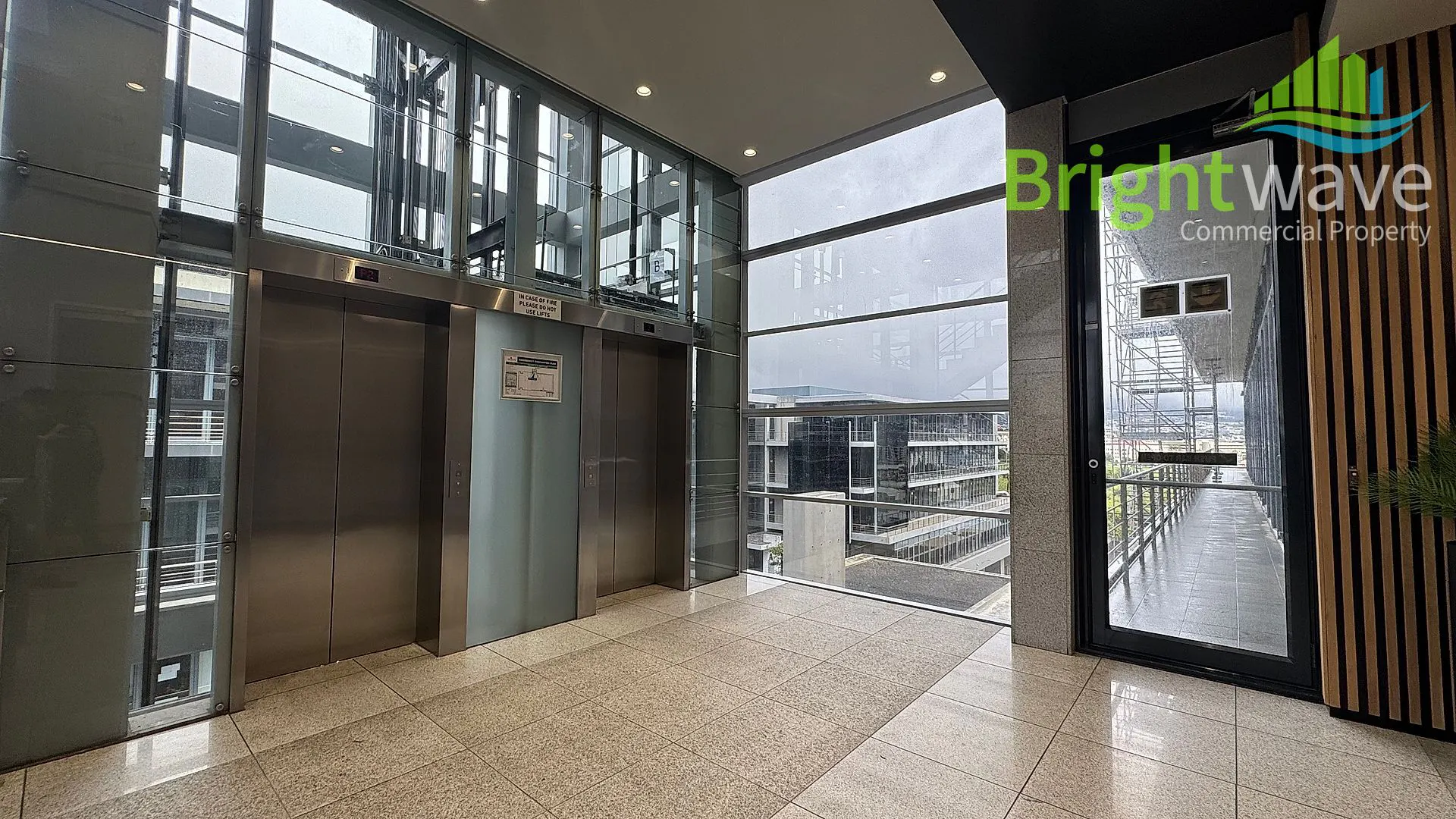 Open plan office area at The Boulevard Office Park