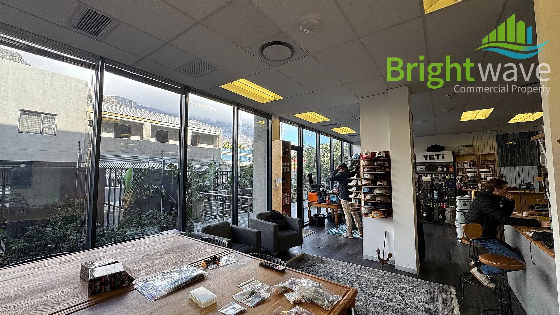 Open plan office area at The Boulevard Office Park