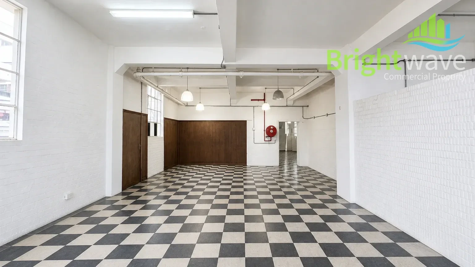 Open plan office area at Buchanan Square Woodstock