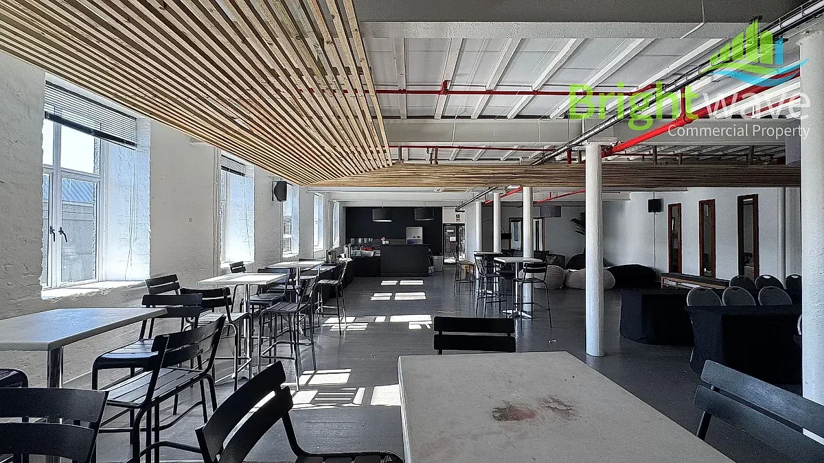Open plan office area at The Old Biscuit Mill