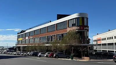 Interior of office space at 97 Durham Avenue