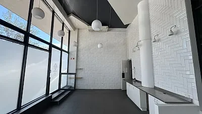 Open plan office area at 97 Durham Avenue