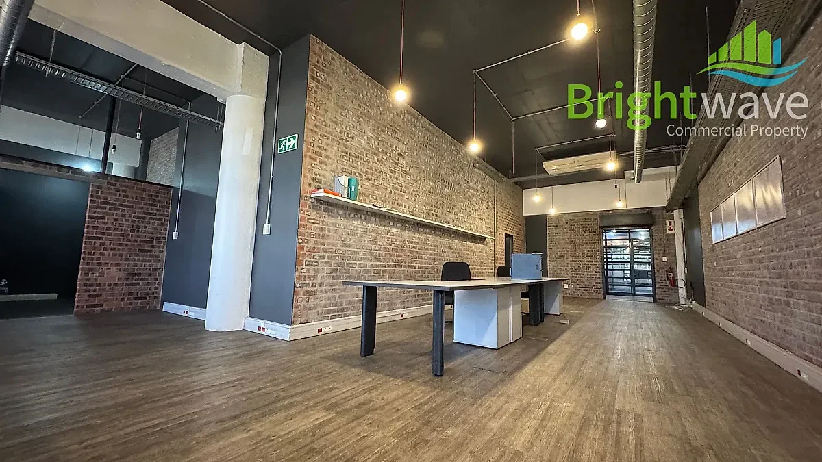 Open plan office area at 97 Durham Avenue