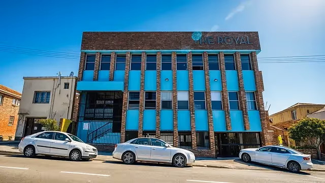 The Royal in Salt River, exterior view.