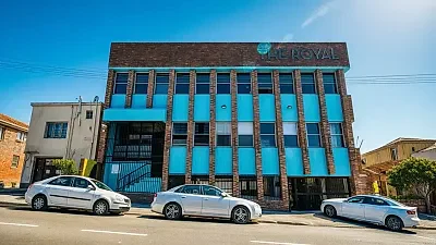 Interior of office space at The Royal