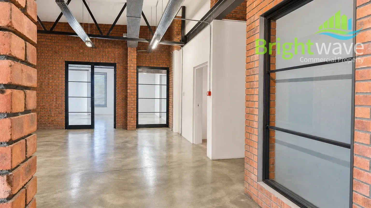 Open plan office area at The Royal