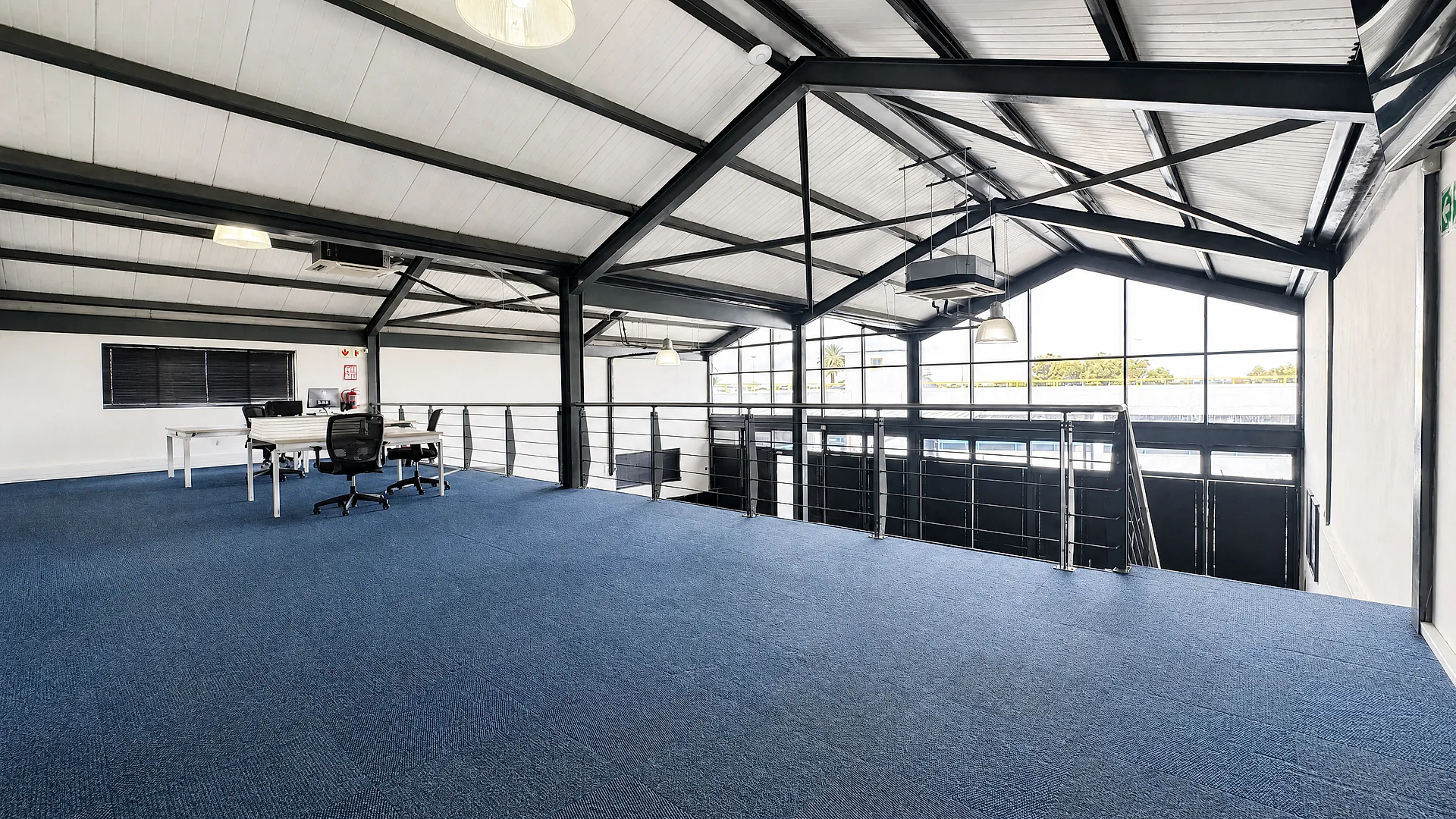 Open plan office area at M5 Business Park, M5 Business Park, Ndabeni
