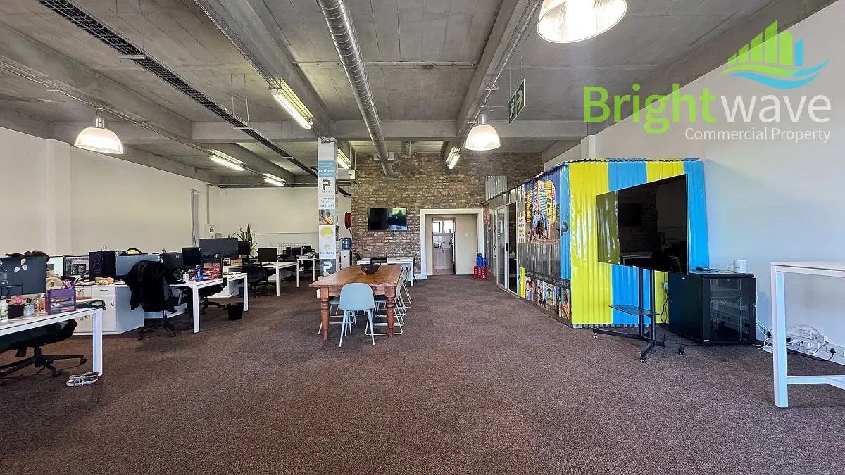 Open plan office area at M5 Business Park, M5 Business Park, Ndabeni