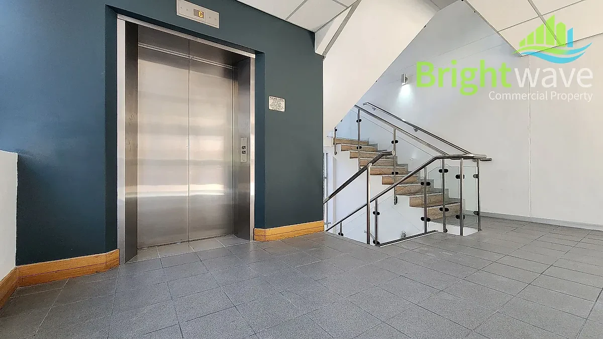 Open plan office area at Tygervalley Office Park