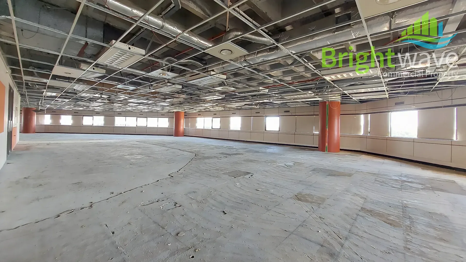Open plan office area at Sunbel